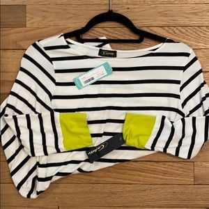 NWT 3/4 Sleeve Tee with a Pop!